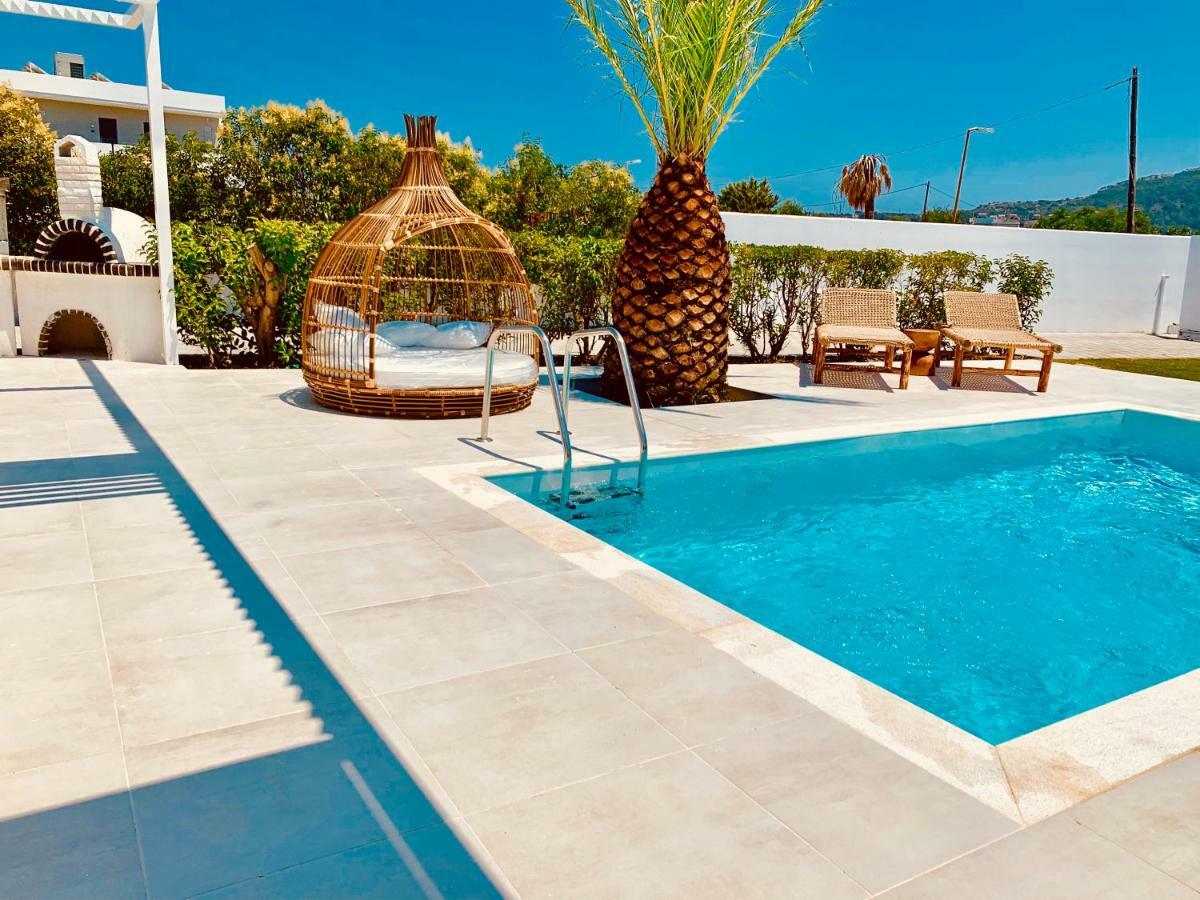 Mythos Luxury Villa Faliraki Exterior foto